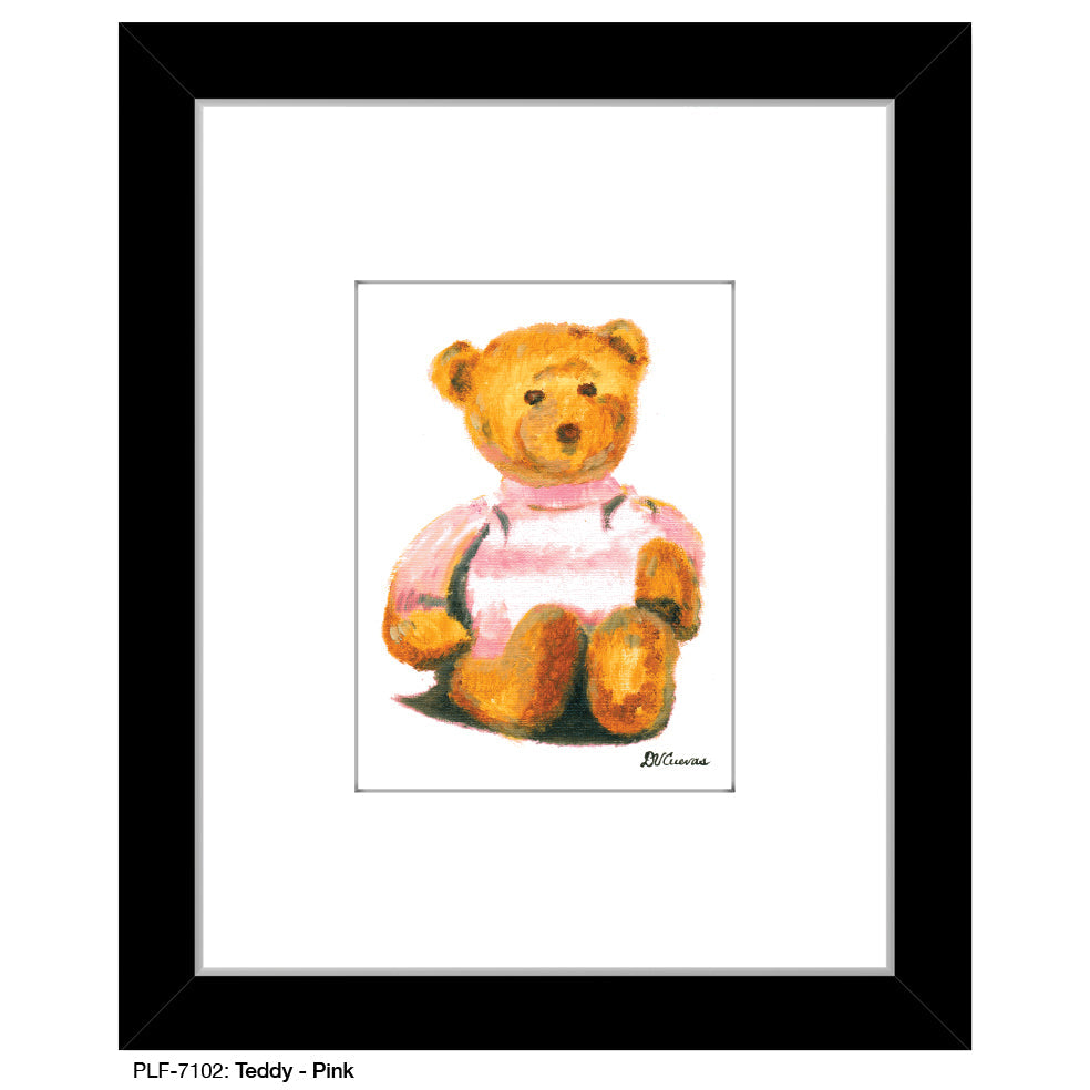 Teddy - Pink, Print (#7102A)