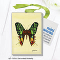 Decorated Butterfly, Mini Canvas (MC-7639J)