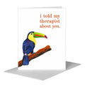 Toucan, Greeting Card (#8643B)
