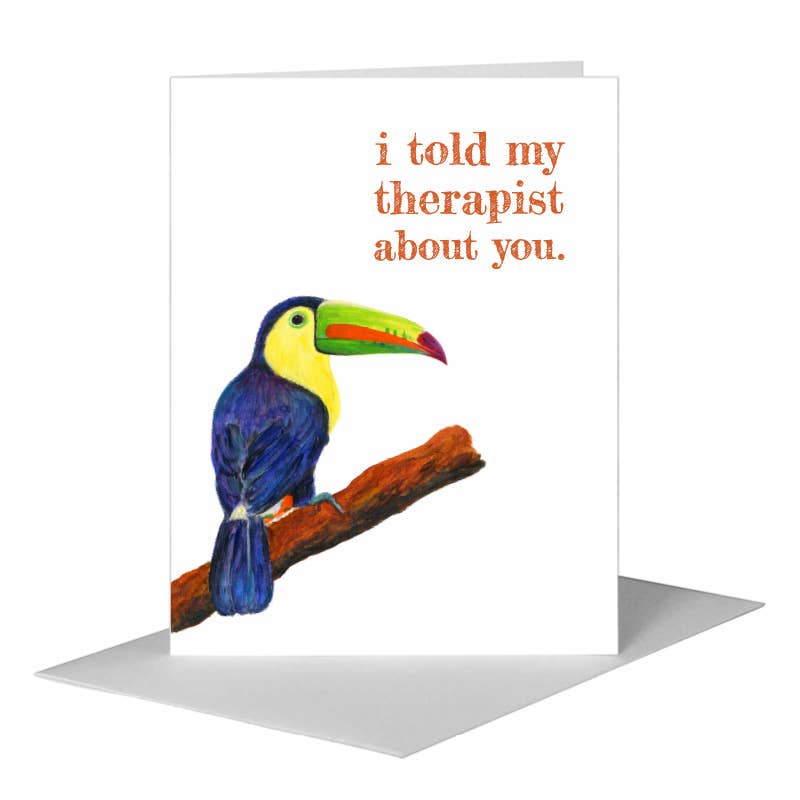 Toucan, Greeting Card (#8643B)